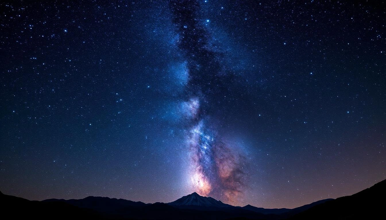 星空の天の川
